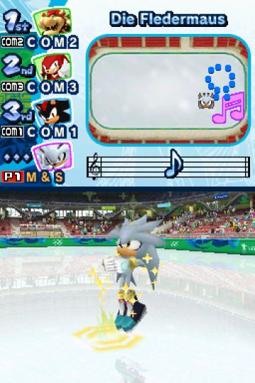 Immagine 6 del gioco Mario & Sonic ai Giochi Olimpici Invernali per Nintendo DS